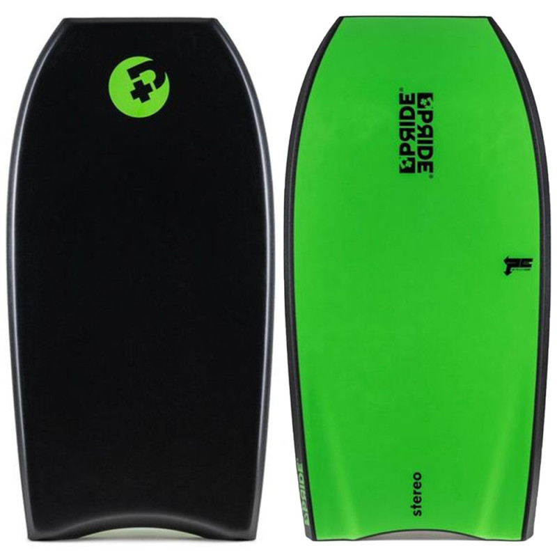 Bodyboard pride the stereo pe hrc noir vert