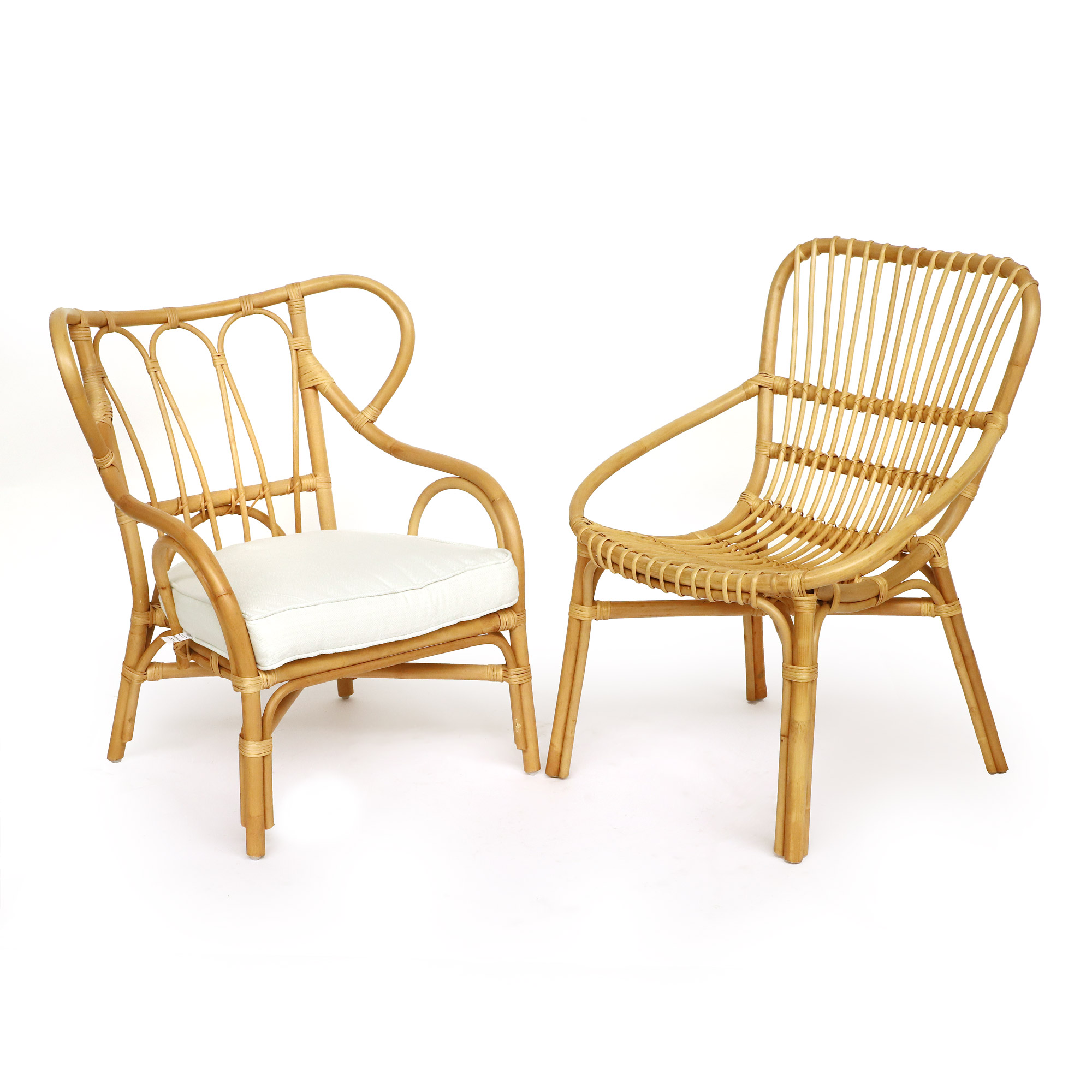 Rattan-Stuhl 'Sanders', natur, B 64 cm, H 90 cm, L 69 cm günstig bestellen