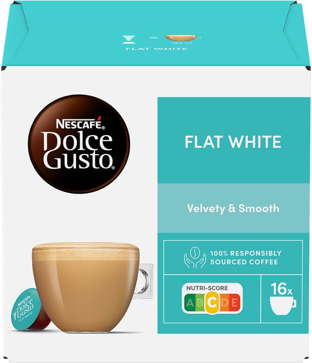 Nescafe Dolce Gusto Flat White kaffekapsler (16 stk.)
