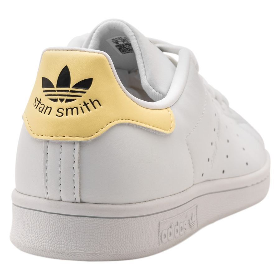 adidas Originals Chaussures Stan Smith - Blanc/Jaune Femme
