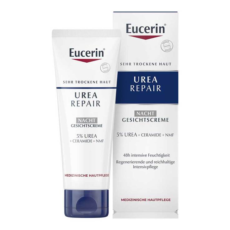 Eucerin Urearepair Gesichtscreme 5% Nacht, 50 ml
