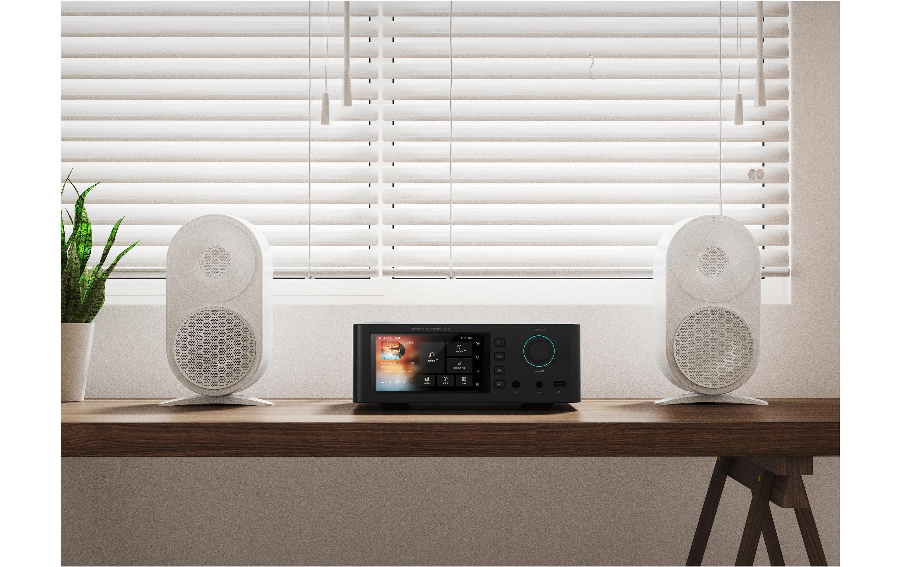 Regallautsprecher Paar S0 Weiss<br>Tragbares Bluetooth-Lautsprecherpaar