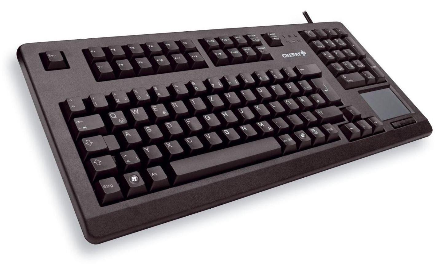 Tastatur G80-11900 Schwarz<br>Kompakte Tastatur mit integriertem Touchpad