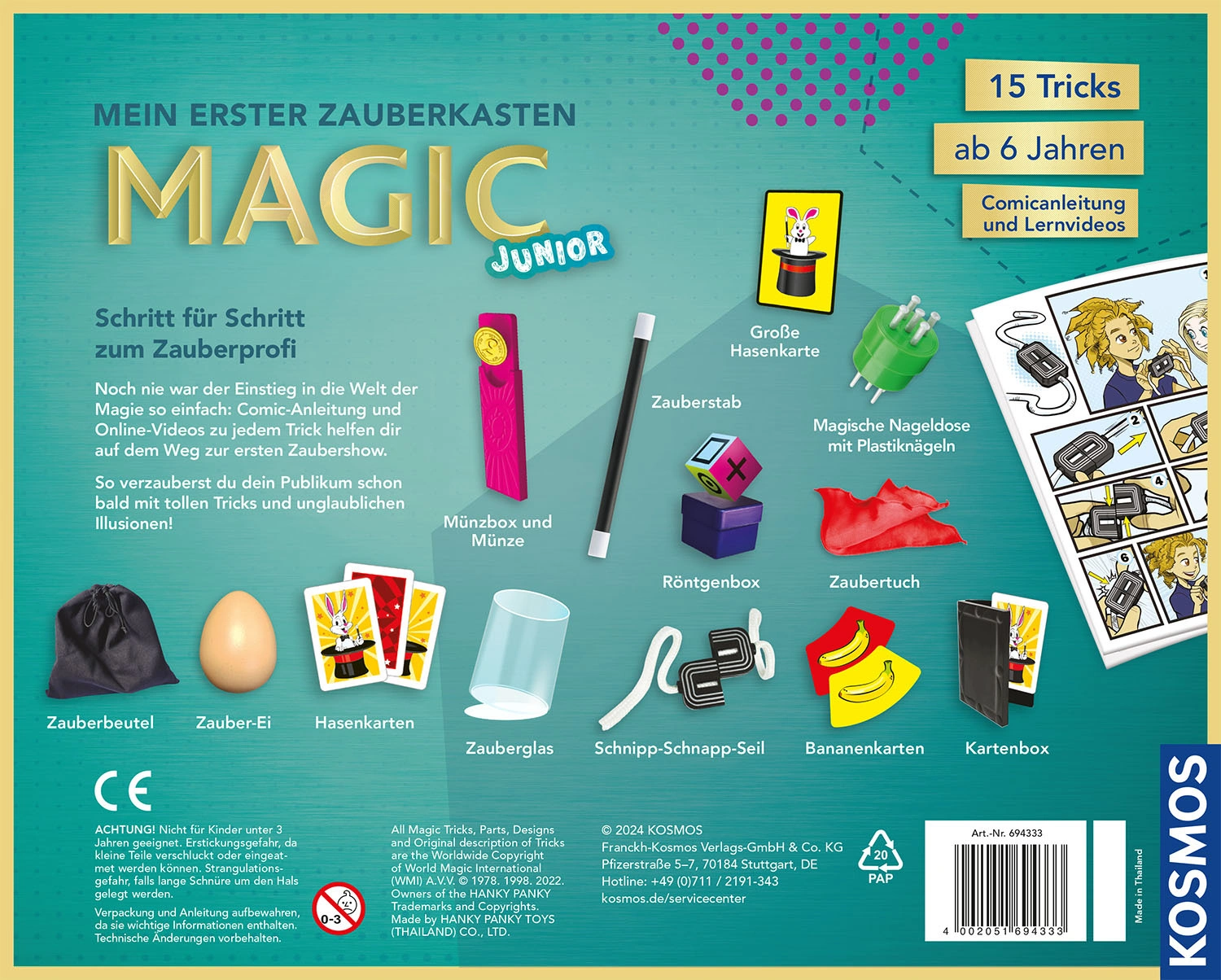 Zauberkasten MAGIC JUNIOR - MEIN ERSTER ZAUBERKASTEN
