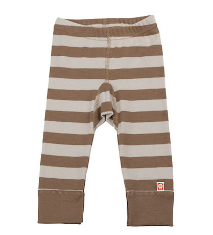 Katvig Leggings - Braun/Beige gestreift