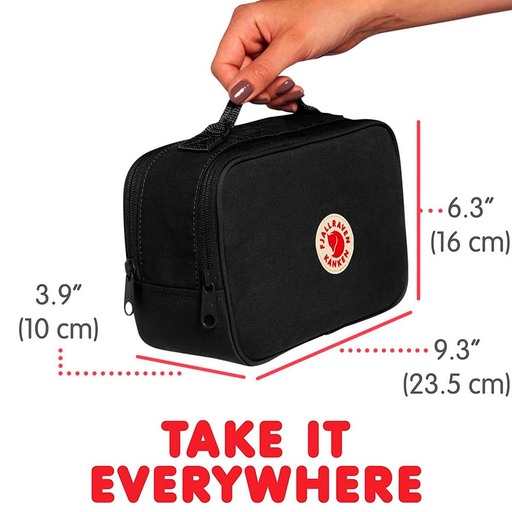 Neceser Kånken Bolsa de Higiene Pessoal Preta