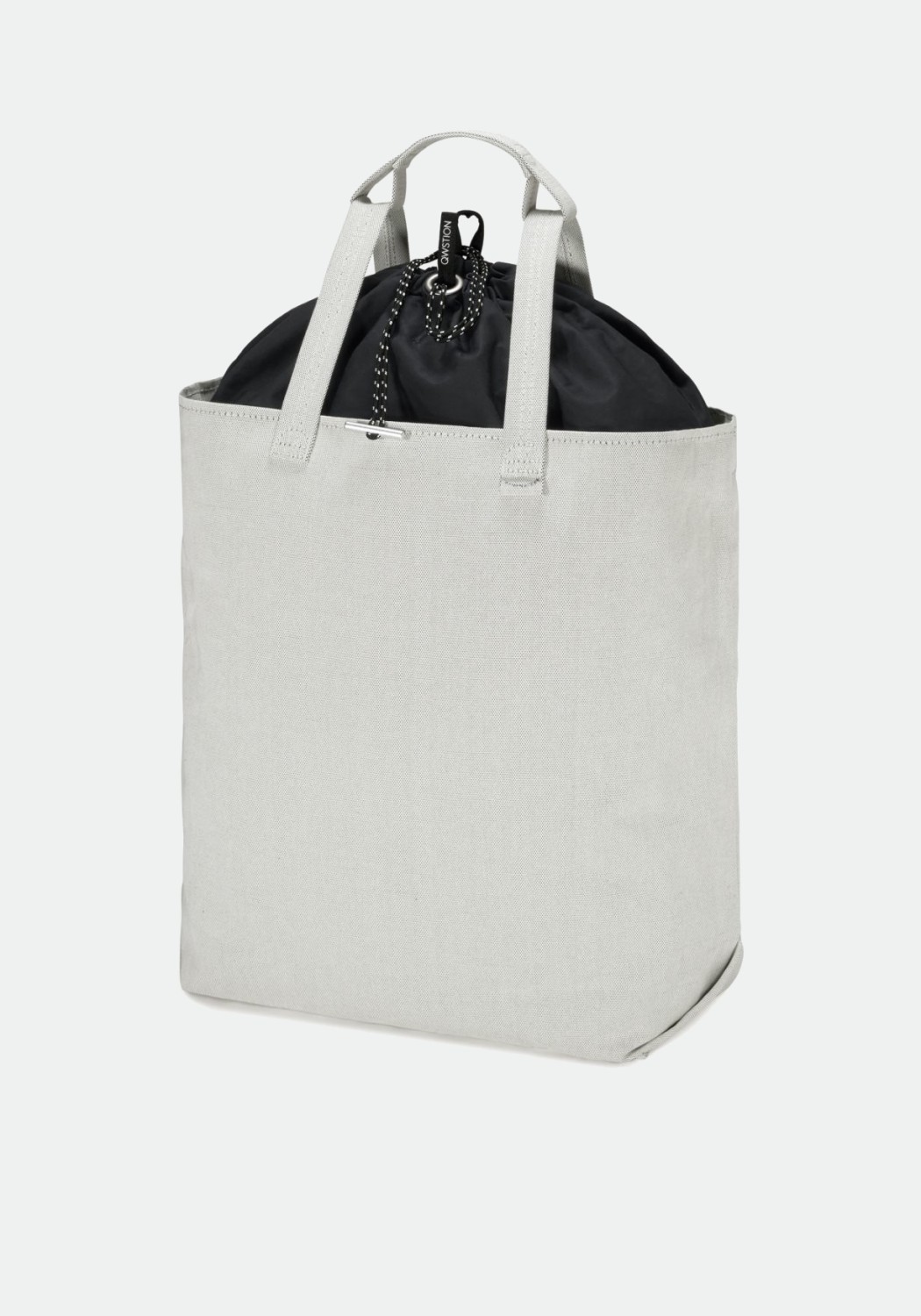 Qwstion Bananatex Tote Bag Large Gravel Raven