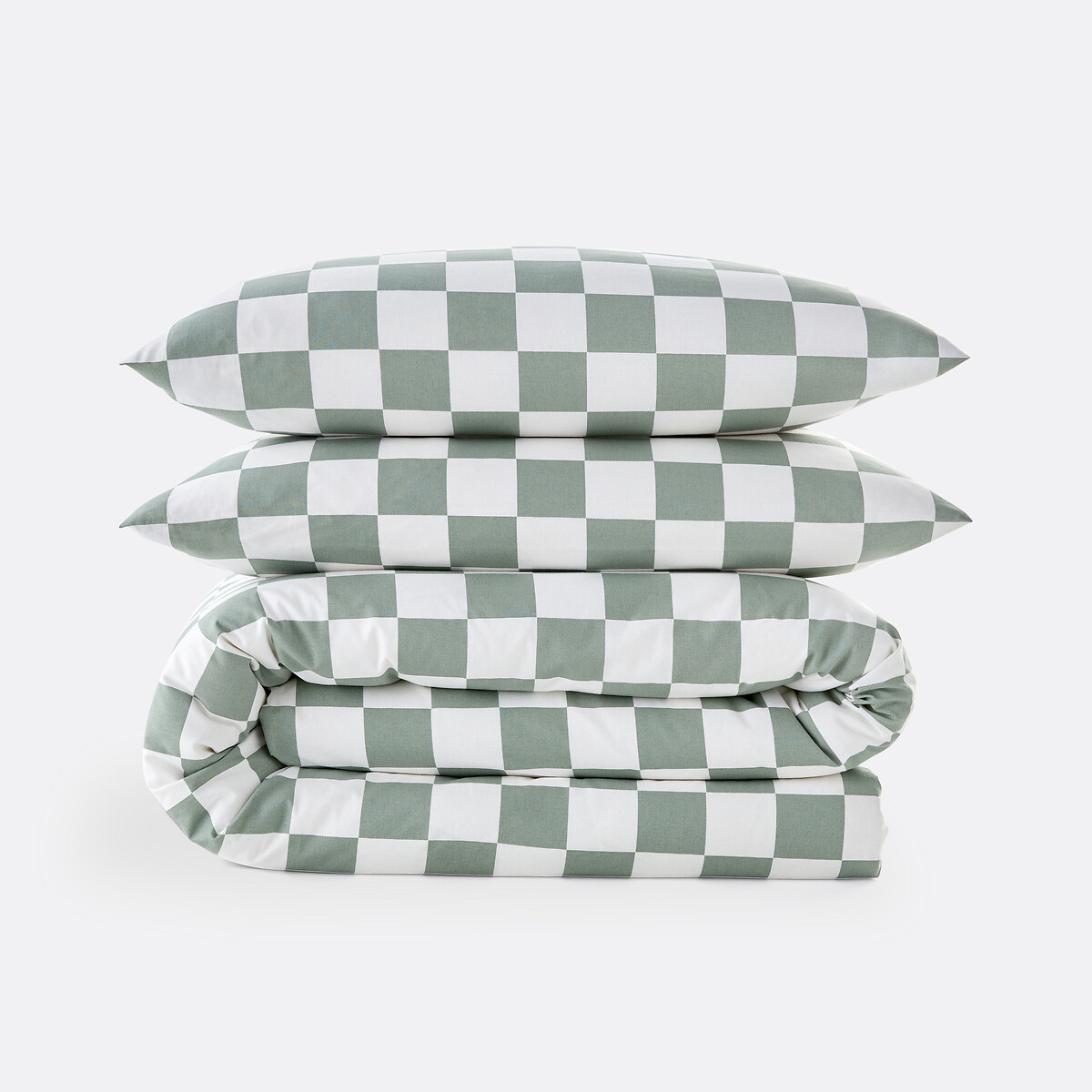 LA REDOUTE INTERIEURS<br>Conjunto de cama em algodão, fronha retangular, Miley