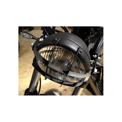Phare avant Brazoline Scrambler 1 Universel - Noir