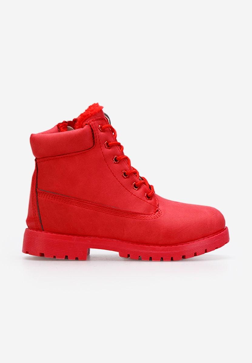 Bottines enfants rouges Miranda C V2