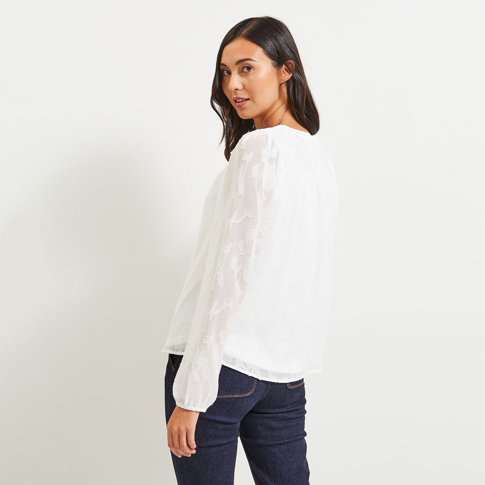 Blouse fluide femme