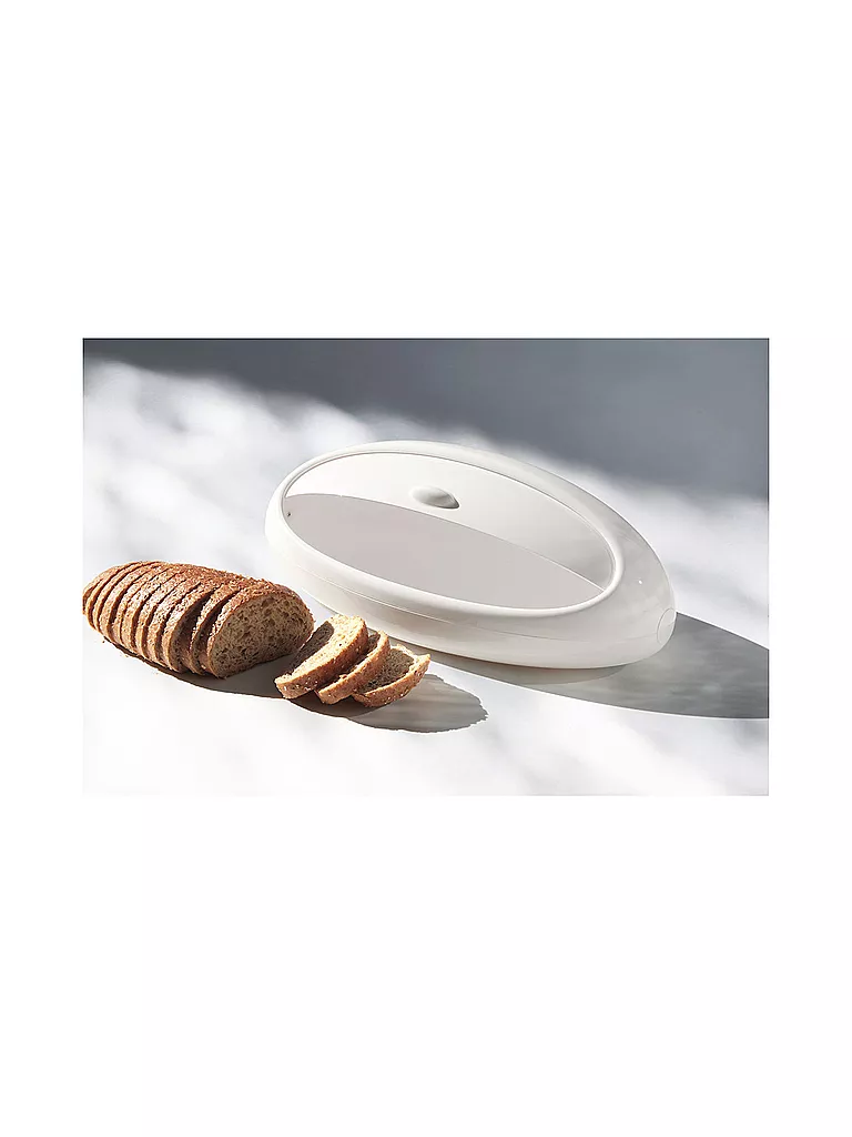ALESSI Brotkasten Gnam 46cm weiss