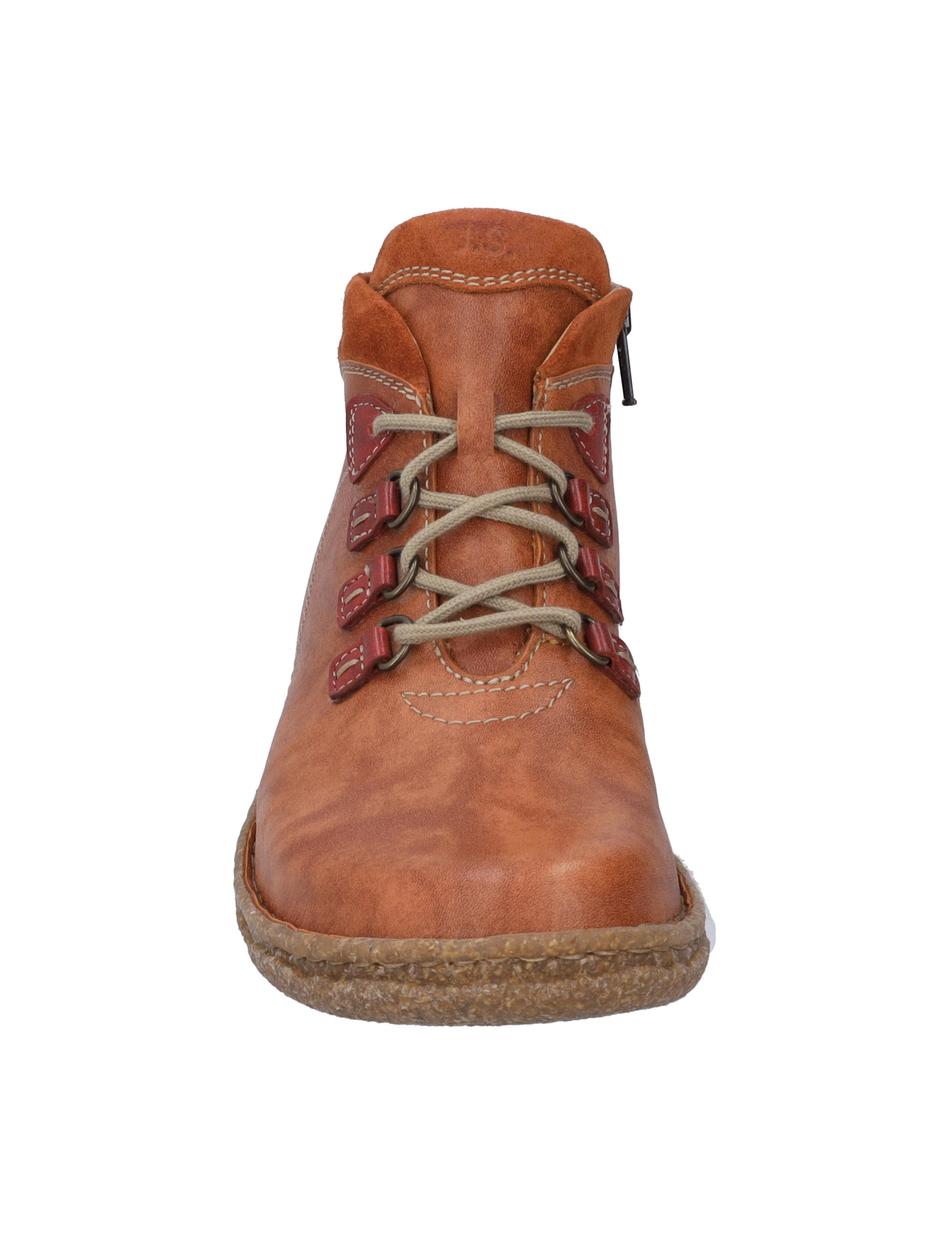 Stiefelette Neele 57, orange-kombi