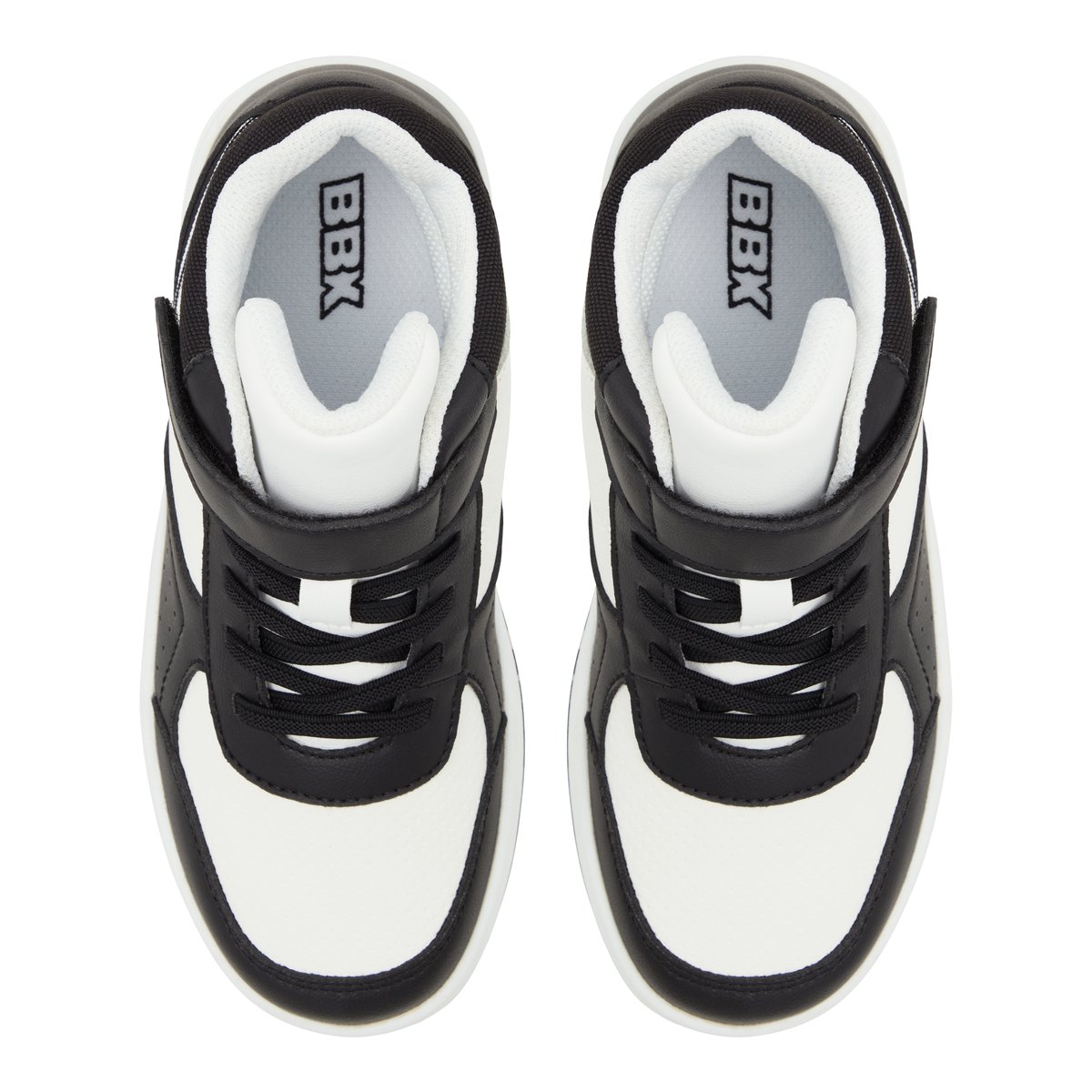BBX-Swag-jb-Baskets montantes - Talon plat - Autre Noir