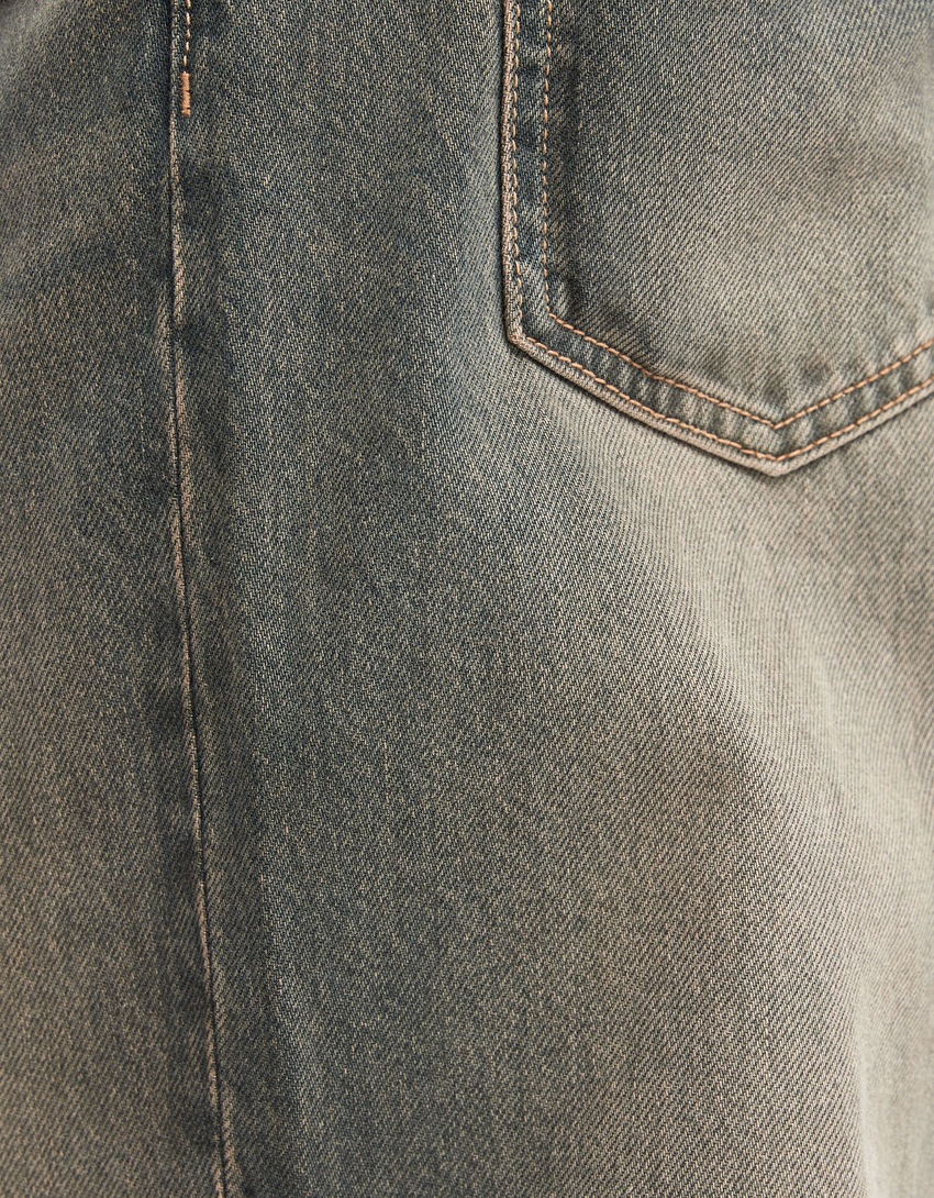 calças jeans largas