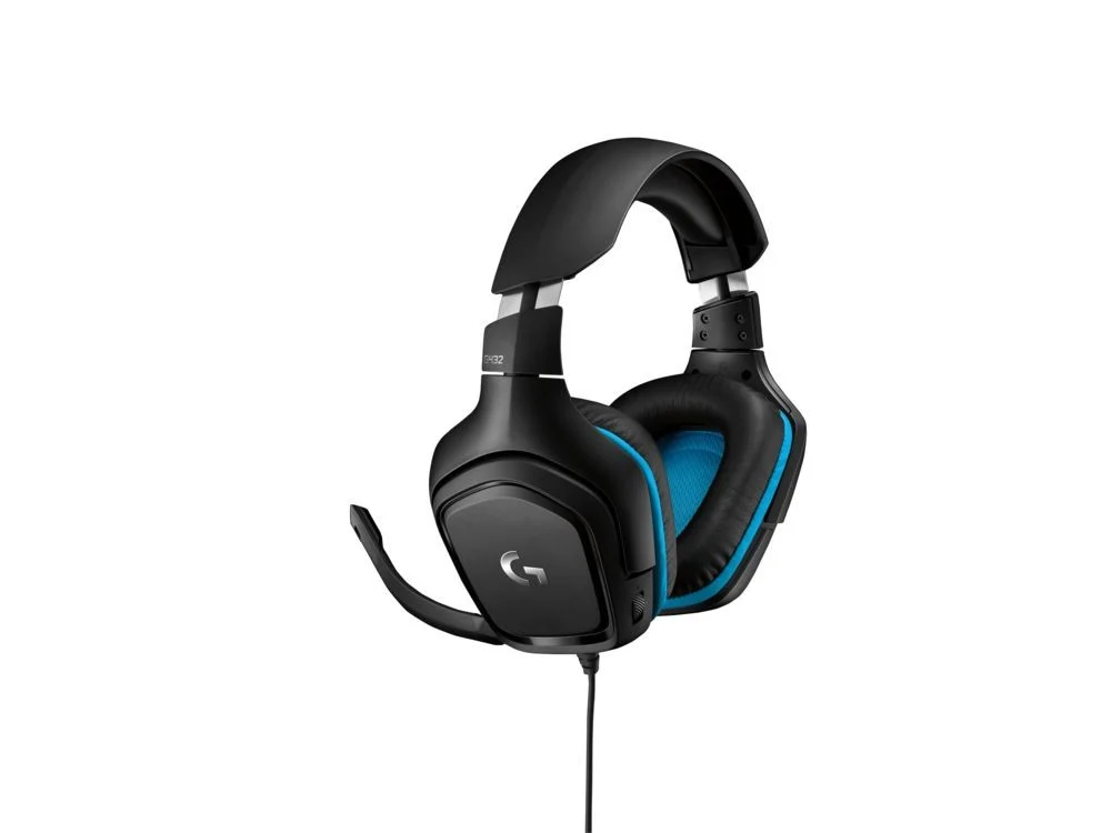 Logitech G432 Gaming headset med ledning og 7.1-surroundsound