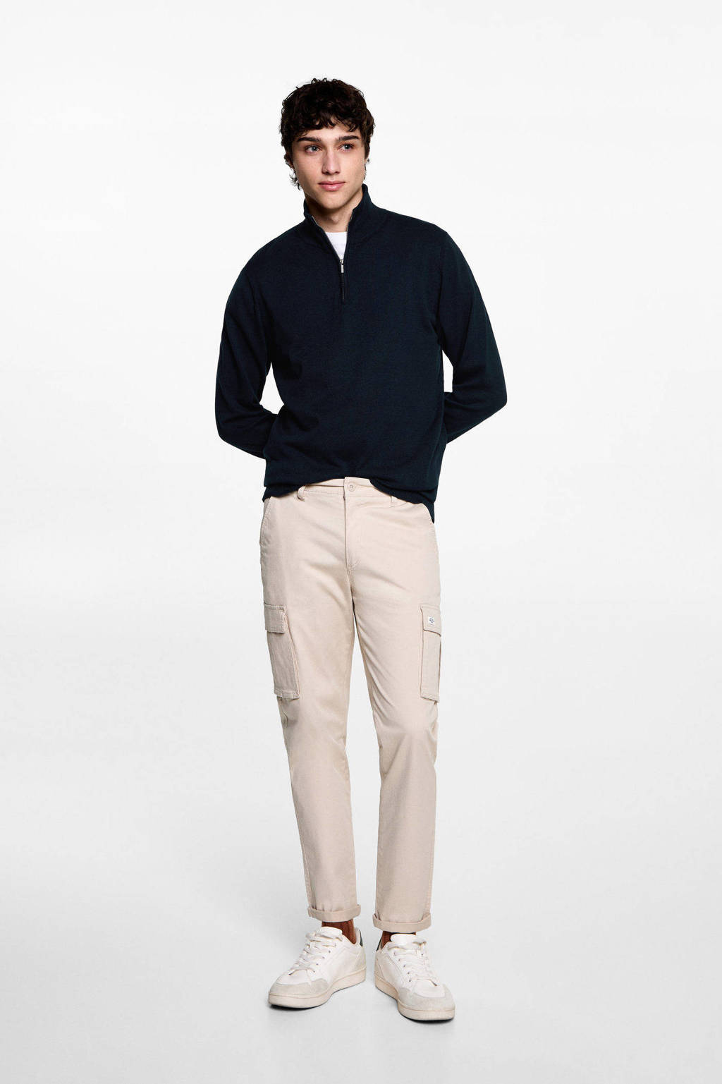 MANGO TEEN pullover blauw