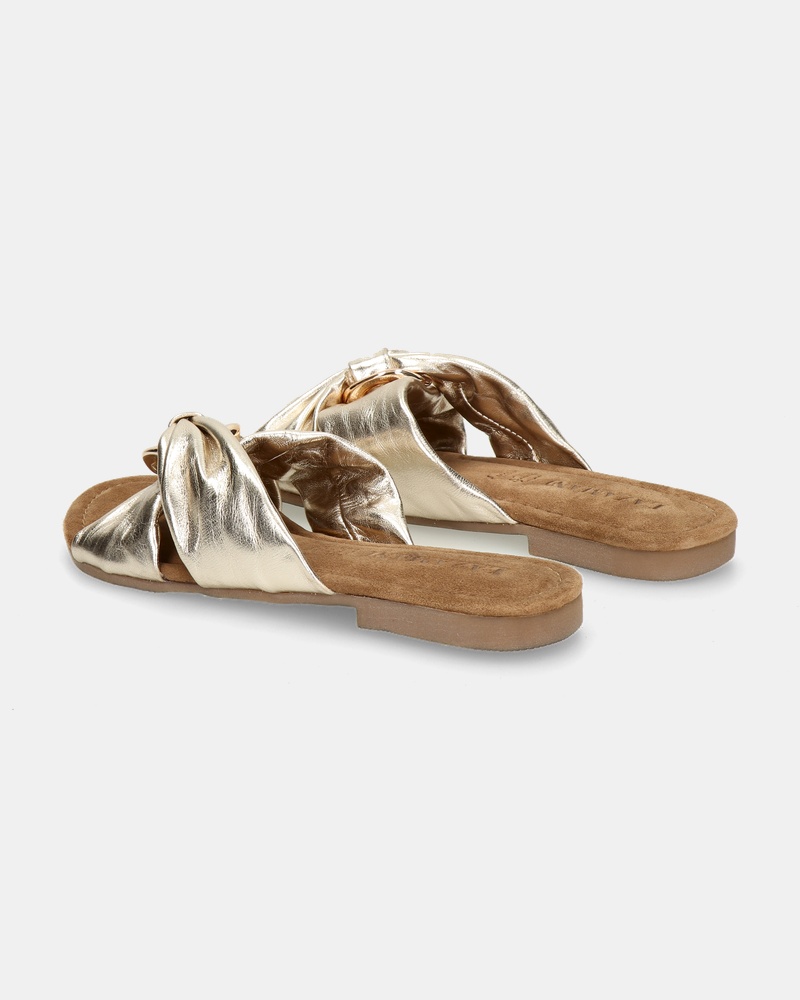 Lazamani Slippers  - goud