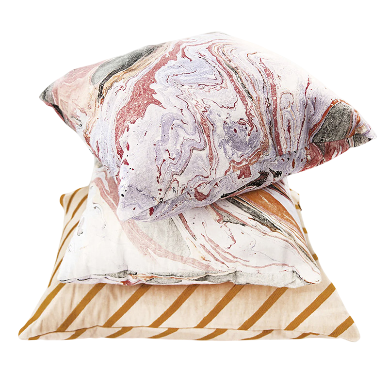 Kissen Stripes rose