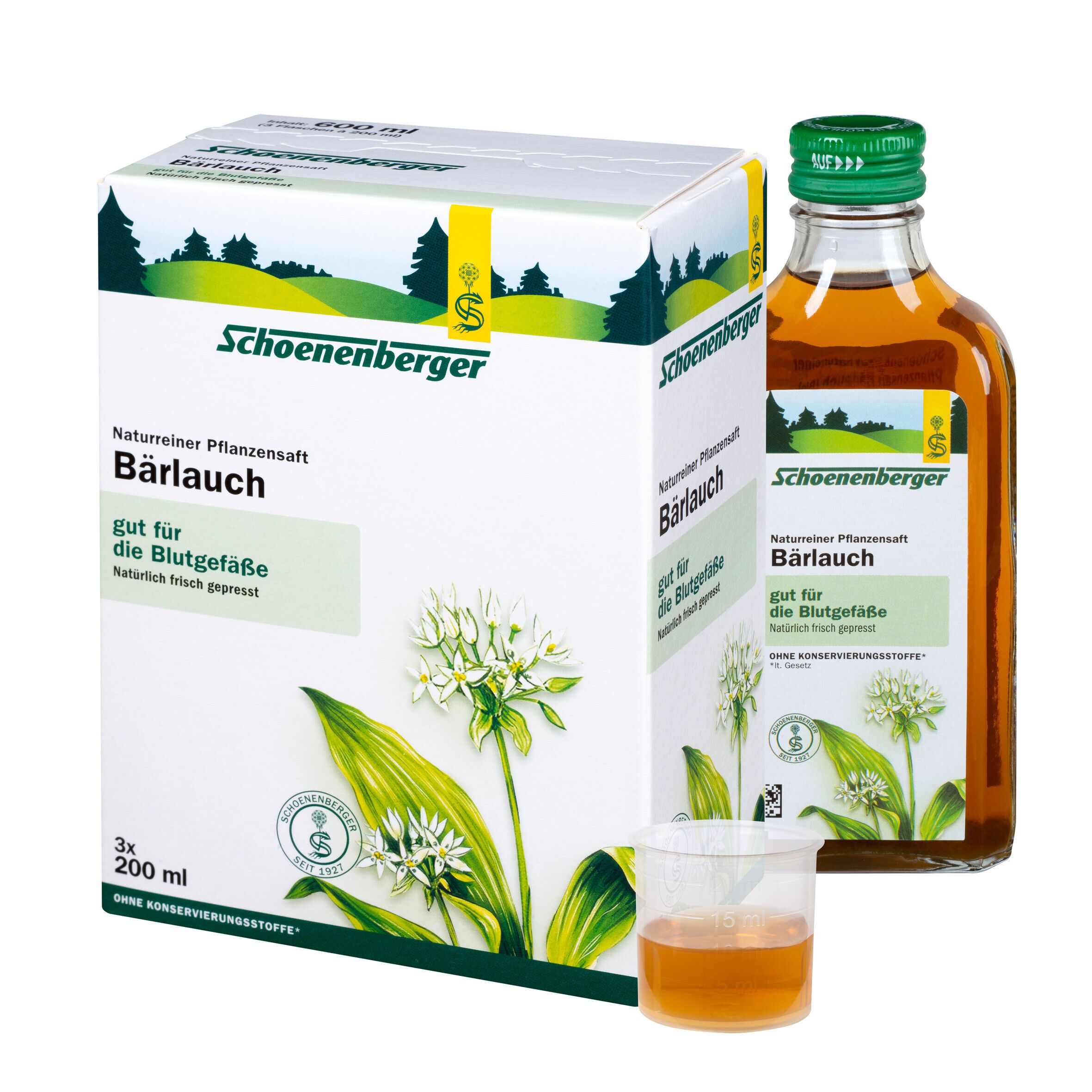Schoenenberger® naturreiner Pflanzensaft Bärlauch