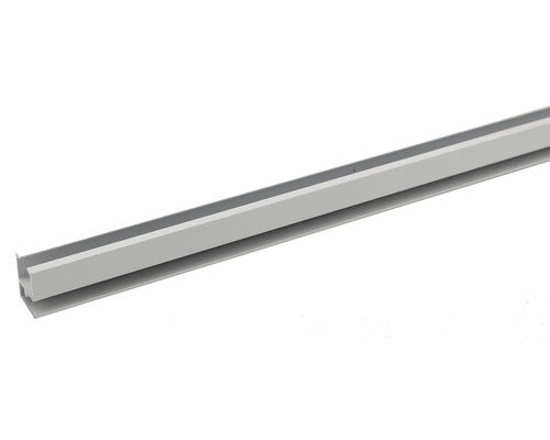Smart Profile gordijnrailset, enkele rail, wit, 120 cm