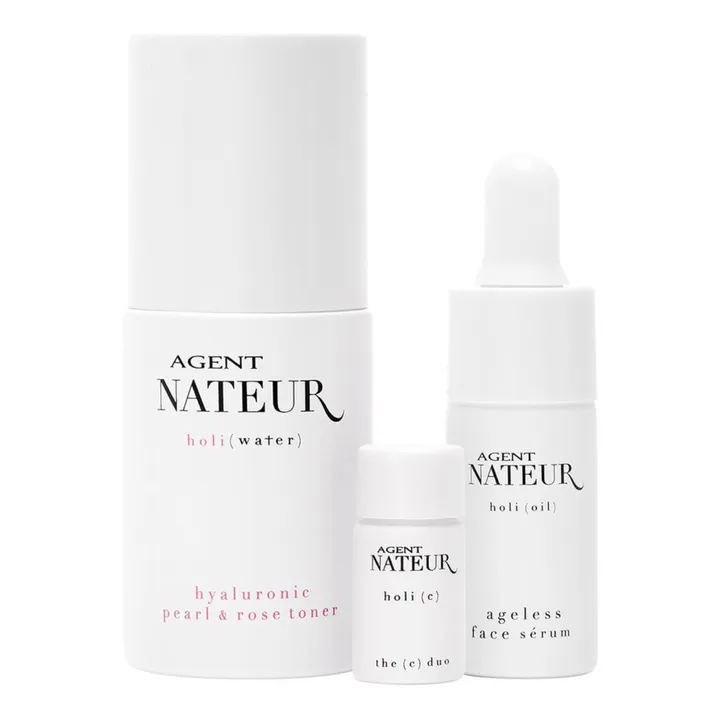Agent Nateur Coffret routine de soins visage Holi(Trinity)