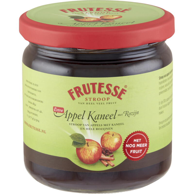 Frutesse Stroop van appels met kaneel & rozijnen