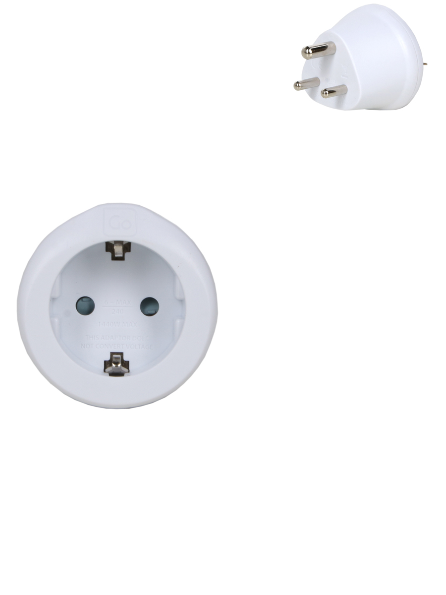 Adaptateur Go Travel Electrique Europe - Inde