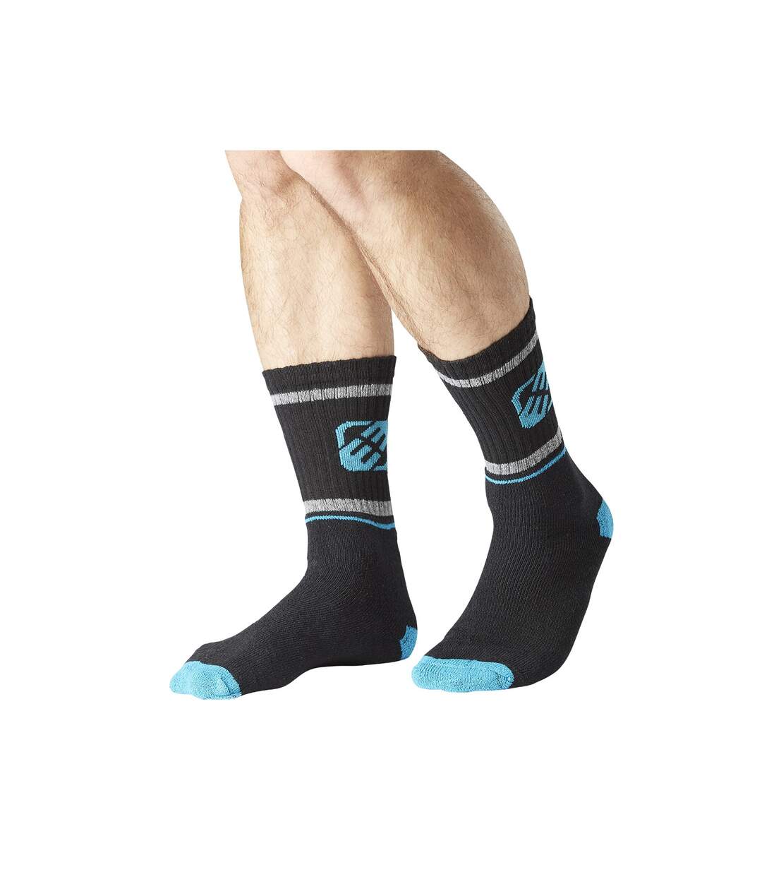 Lot de 6 Paires de Chaussettes Tennis homme assorties