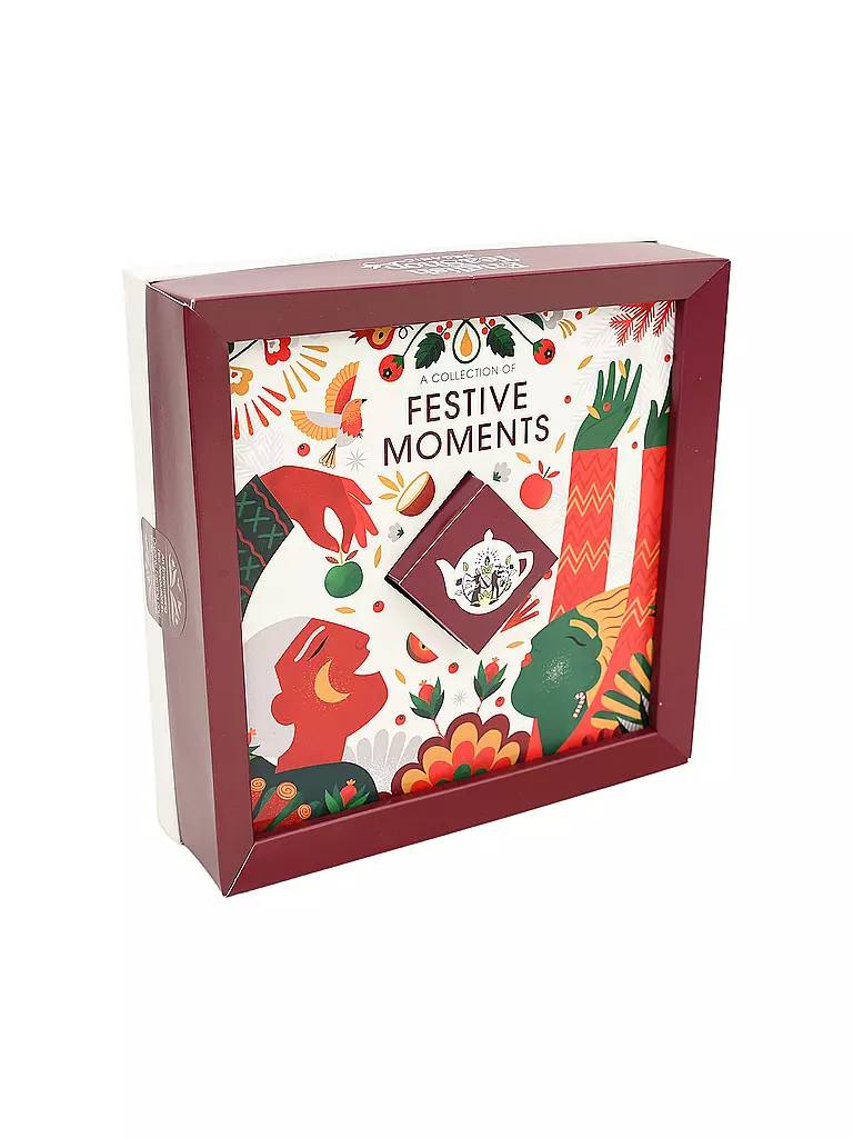 ENGLISH TEA SHOP Tee Geschenkbox Festive Moments 32 Beutel weiss