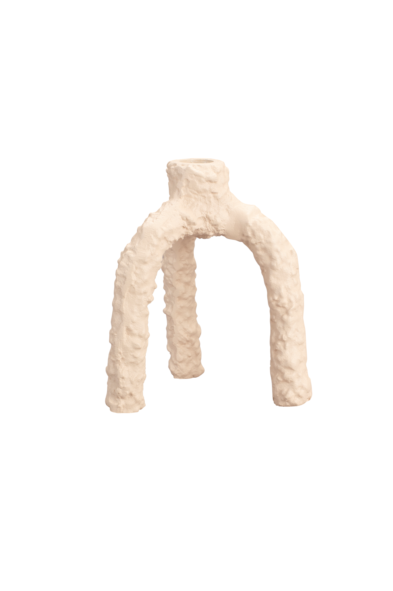 Kandelaar Cruz L beige