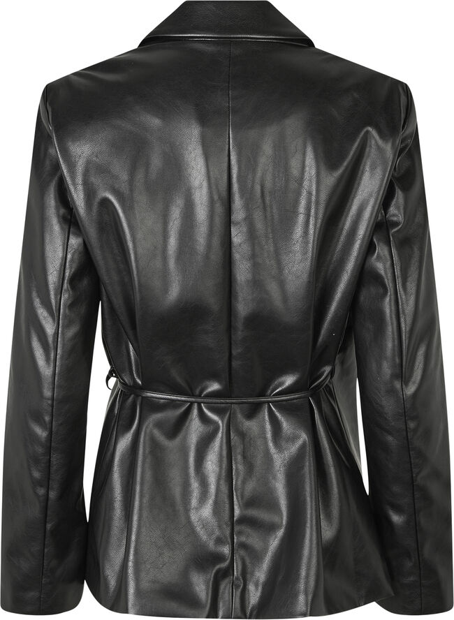 Second Female Seema Wrap Blazer Black