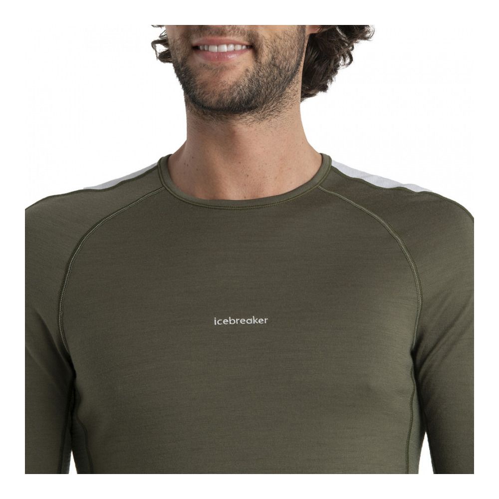 Icebreaker ZONEKNIT 200 - Sous-couche Homme loden/ether/cb