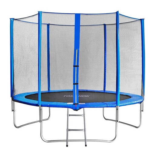 Cama elástica de jardim Tomahok de 2,45 m - Suporta até 100 kg