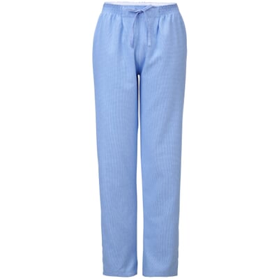 Damen-Flanellpyjama, Hellblau
