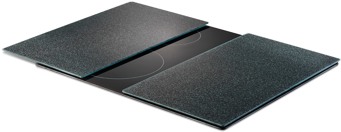 Zeller Present Schneide- und Abdeckplatte »Granit« mit 6 Elastikfüssen pro Platte