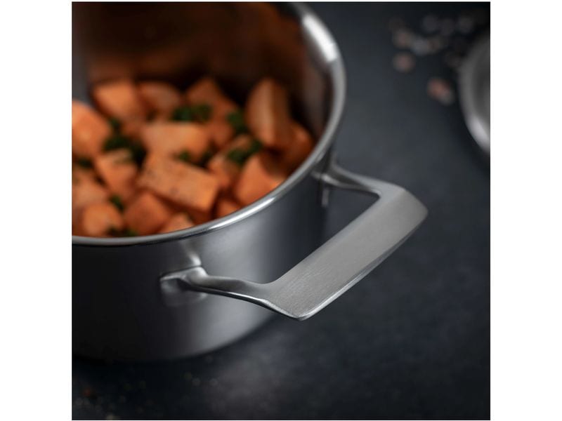 Kuhn Rikon Kochtopf-Set Fiveply 3-teilig Stielkasserolle und Kochtöpfe