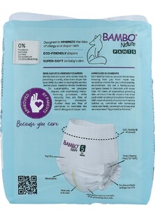 Bambo Nature Luierbroekjes Maat 5 XL 19ST