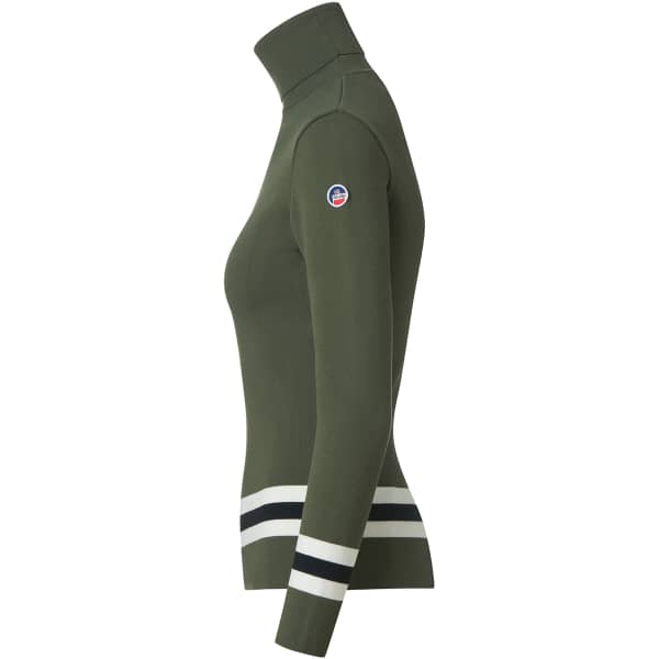 Pull FUSALP JUDITH PULL F ARMY/NEIGE