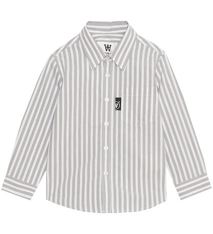 Wood Wood Hemd - Öl - Steel Grey