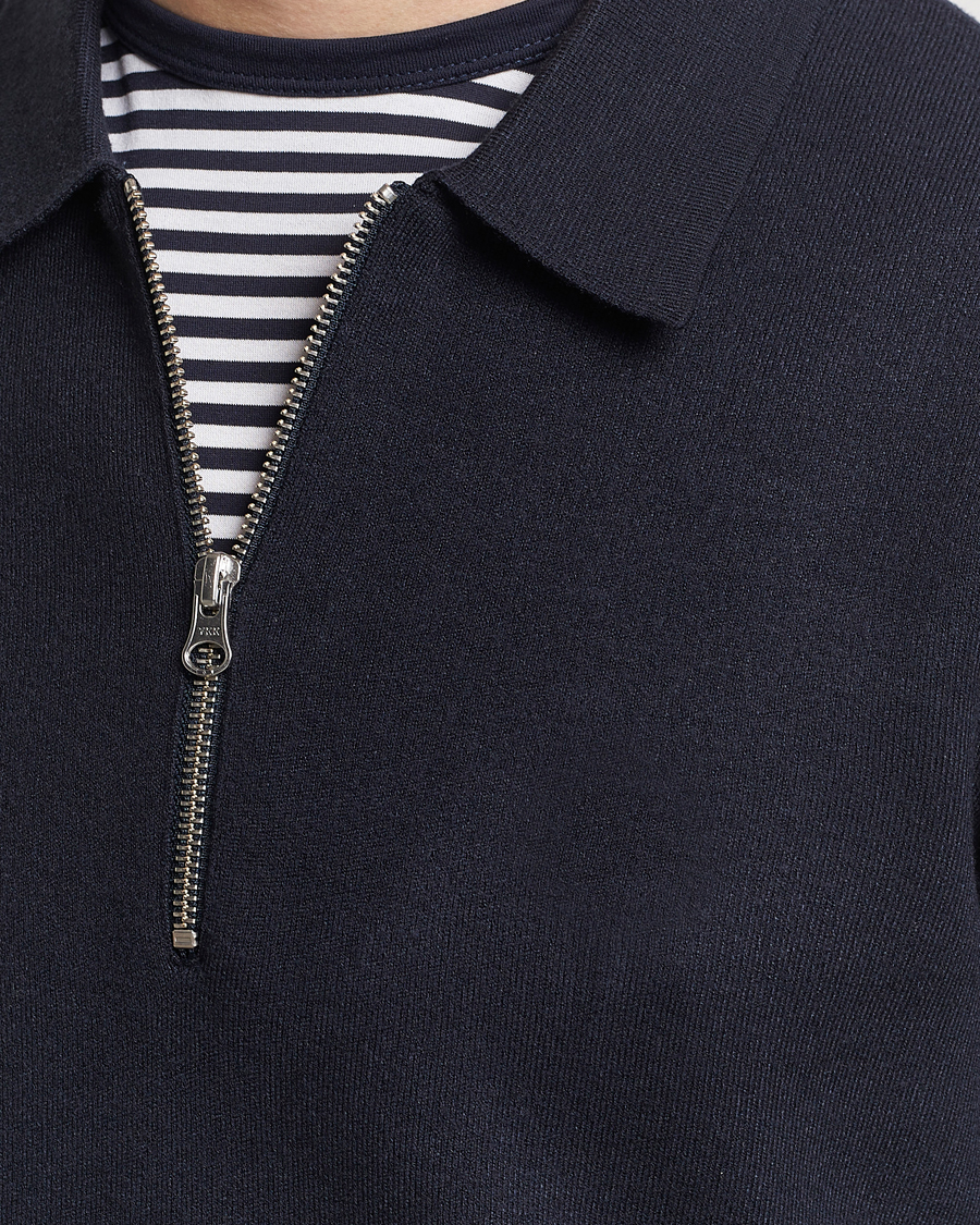 Samsøe Samsøe Guna Half Zip Sky Captain