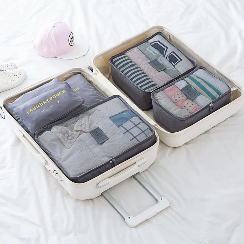 Home Simply - Reispakkubus Kledingorganizer / Set (Verschillende ontwerpen)