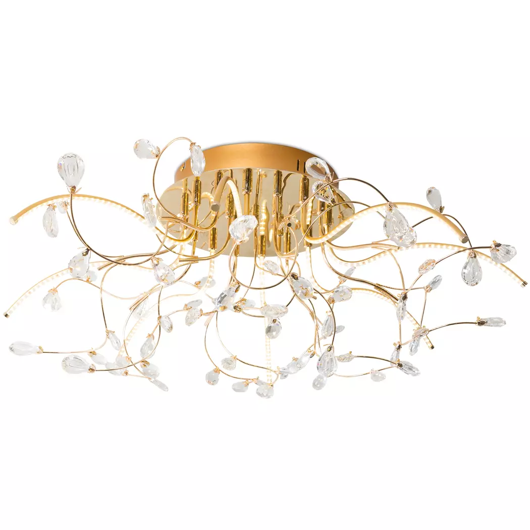 LED-Deckenleuchte Crystal