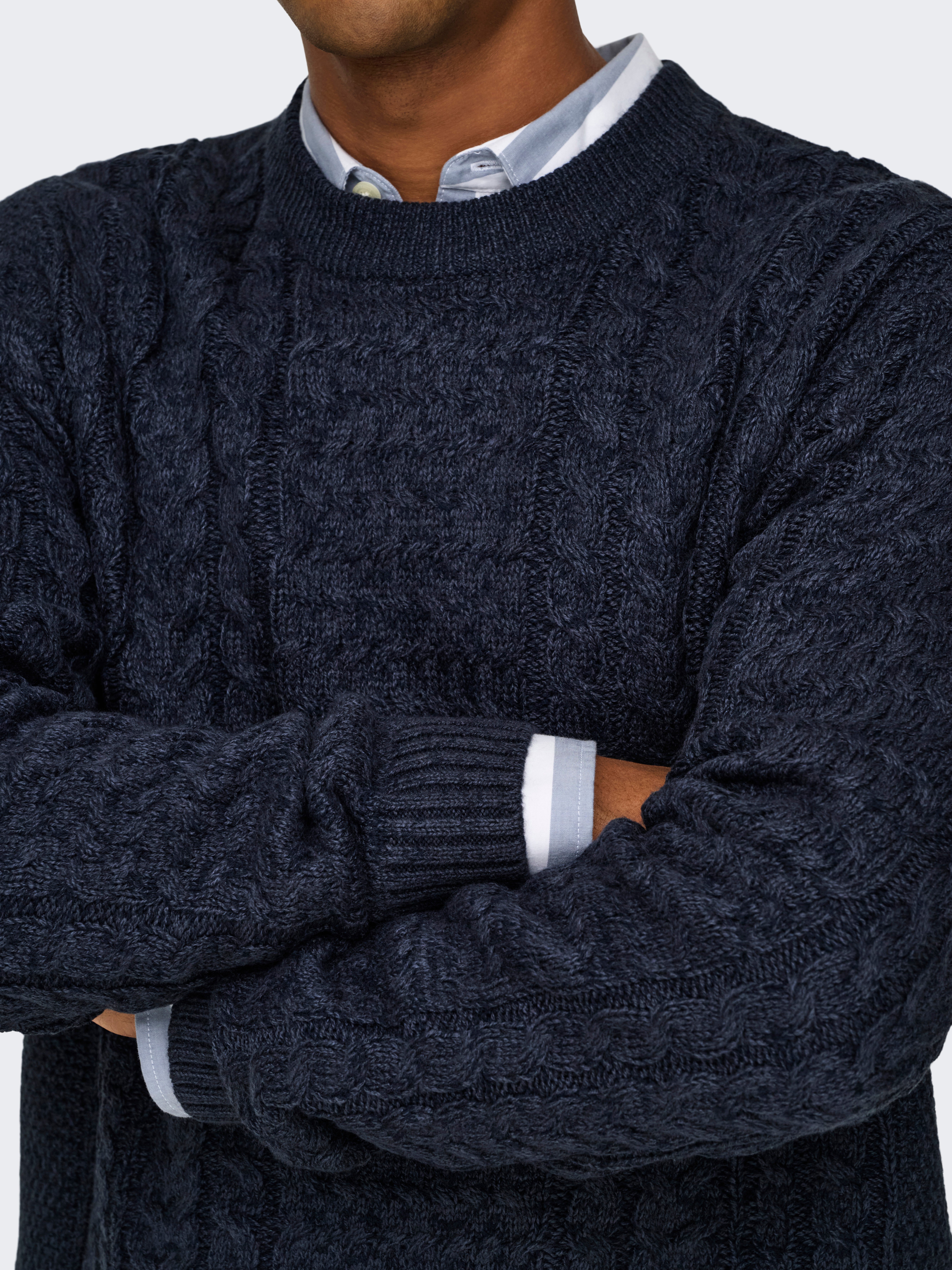 ONSFLETCHER Pullover Dark Navy