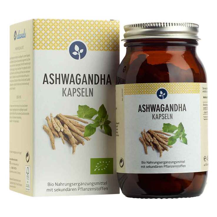 Ashwagandha 300 mg Bio Kapseln vegan, 120 St