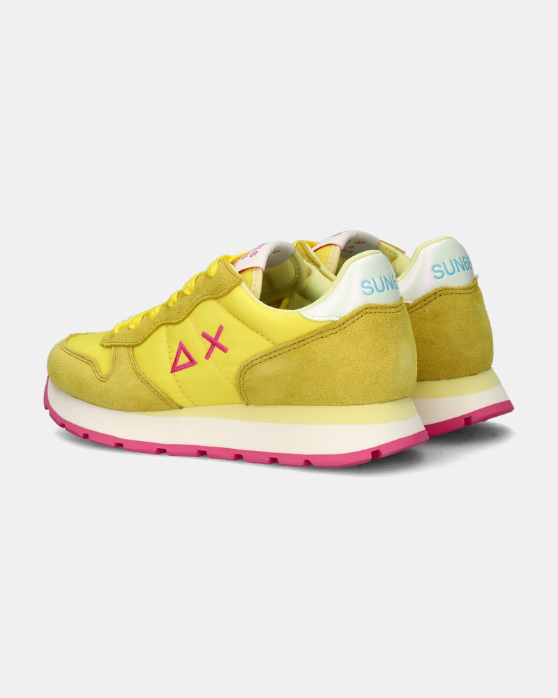 Sun 68 Ally Solid Nylon Lage sneakers  - geel