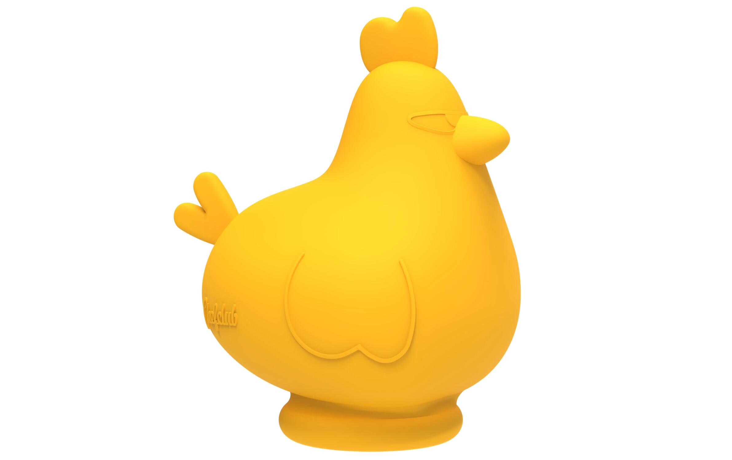 Eiertrenner 6.5 x 6.5 x 11.5 cm, GelbEiertrenner in Huhn-Form