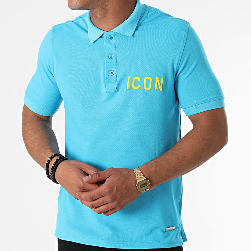 Polo Manches Courtes TS-10 Bleu Clair