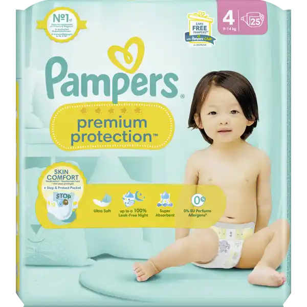 premium protection Windeln Gr.4 (9-14kg)