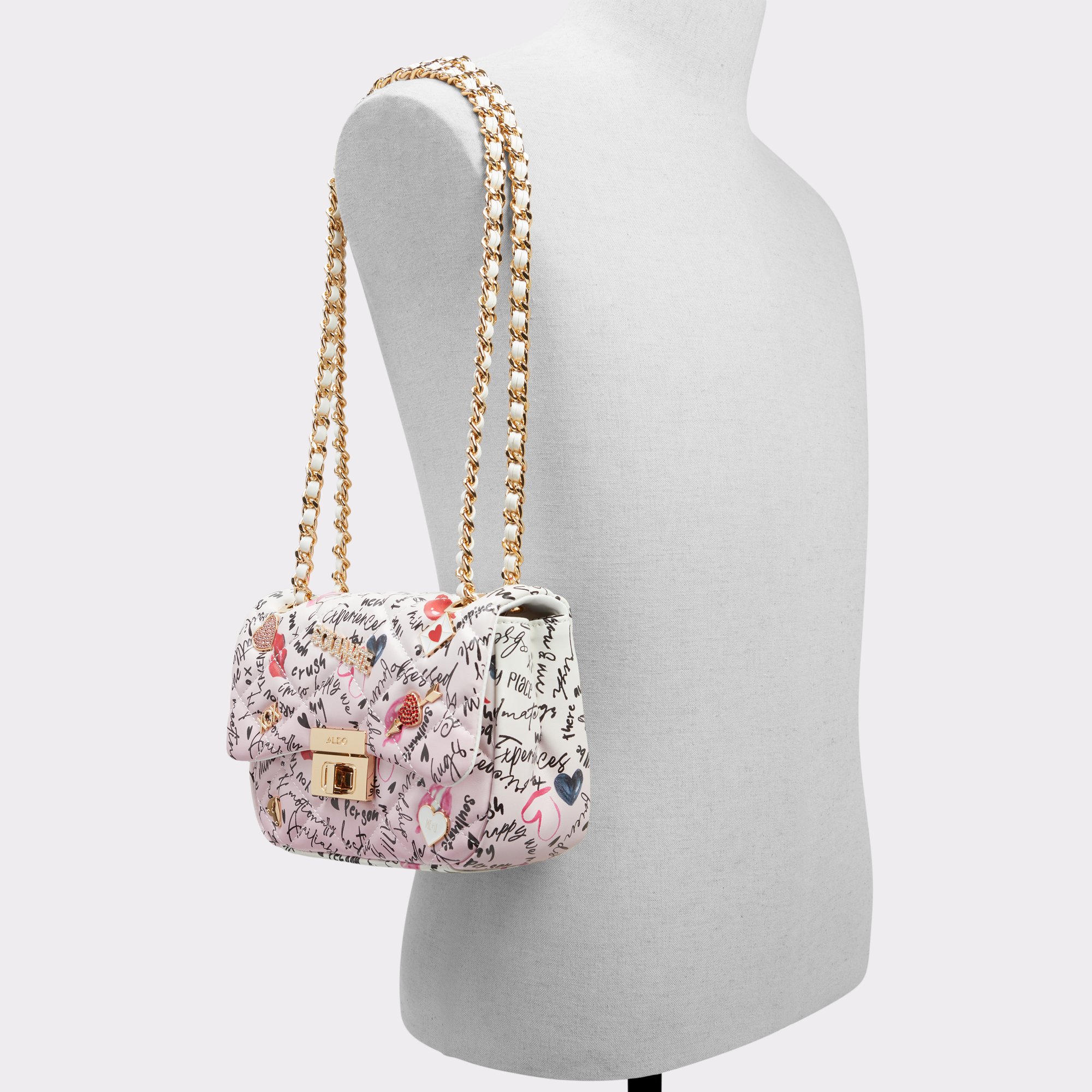 Lovenote White Women Crossbody Bags